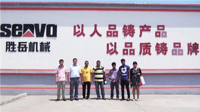 孟加拉国客户参观胜岳，达成合作